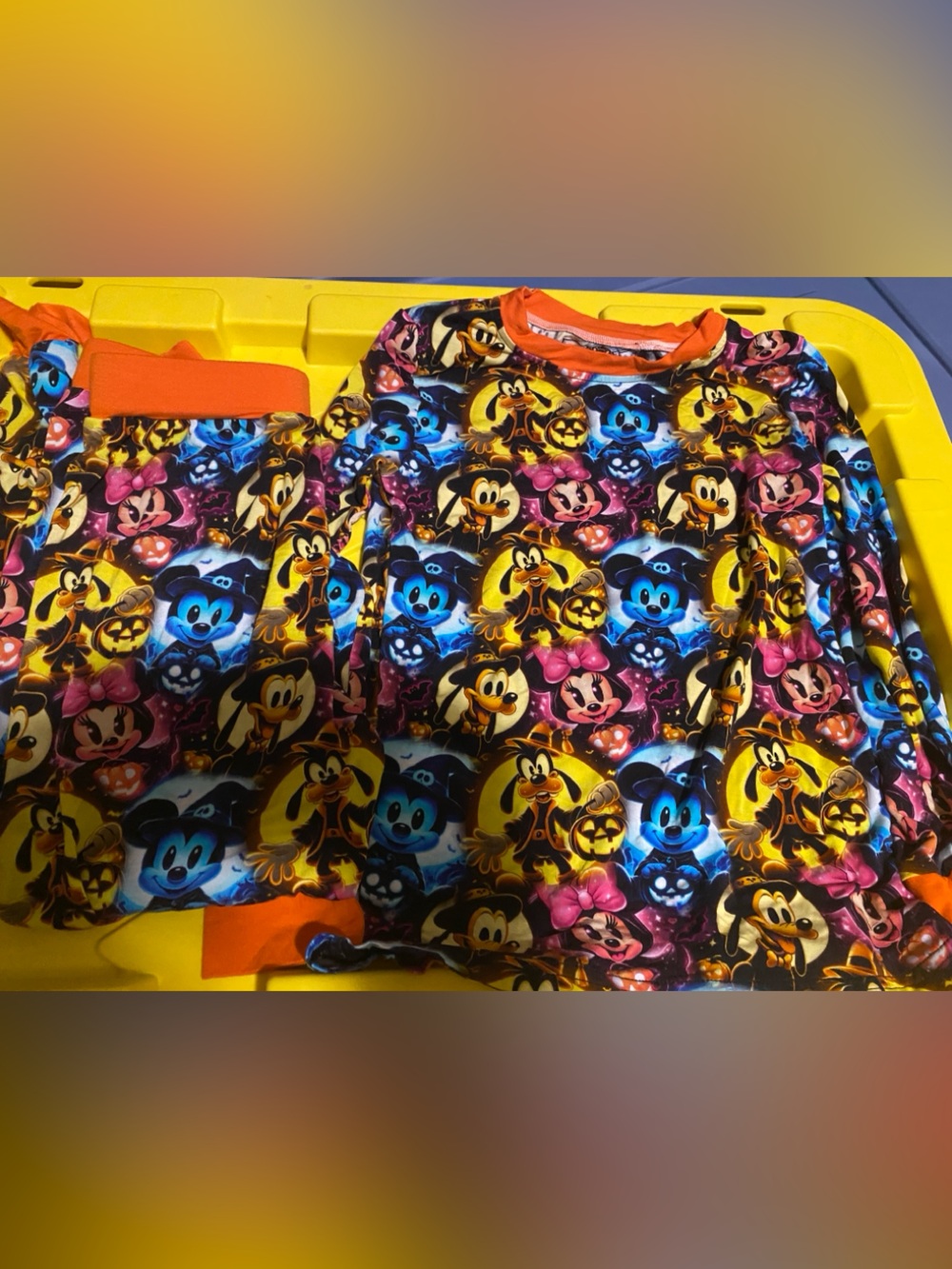 6/7 bamboo pajamas set EUC
